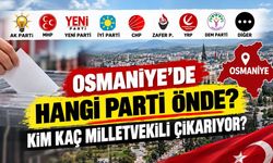 Osmaniye'de hangi parti önde, kim kaç milletvekili çıkarıyor?