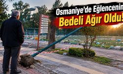 ''Osmaniye'de konser yapılmasın!'' dedirten görüntü!