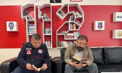 Türkiye'de İlk Kez Osmaniye Yaptı! 112 Personeline '112' Tasarımlı Kütüphane!