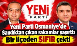 Yeni parti Osmaniye'de Sandıktan çıkan rakamlar şaşırttı! İşte İlçe İlçe Sonuçlar