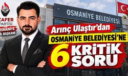 Zafer Partisi’nden Osmaniye Belediyesi’ne Milyonluk Fatura Sorusu!