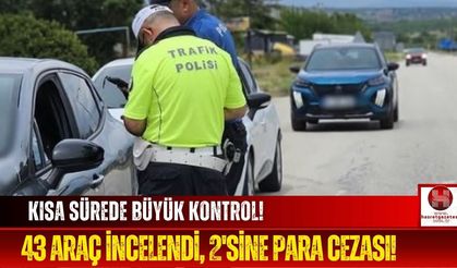 Trafik Kurallarına Uymayanlar Yakayı Ele Verdi!