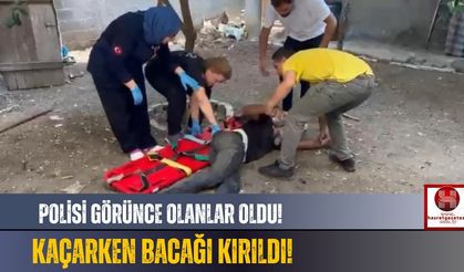Polisten Kaçarken Bacağı Kırıldı! 153 Tutuklama!