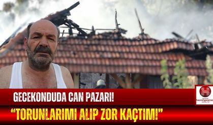 Gecekonduda Can Pazarı! Yaşlı Adamın Torunlarıyla Kaçışı!
