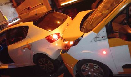 Osmaniye Bahçe Kızlaç Tüneli'nde zincirleme kaza!