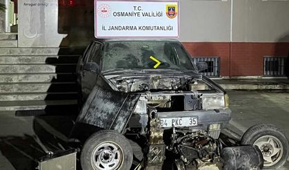 Osmaniye’den çalındı, Kahramanmaraş’ta bulundu: Otomobil hırsızlarına suçüstü