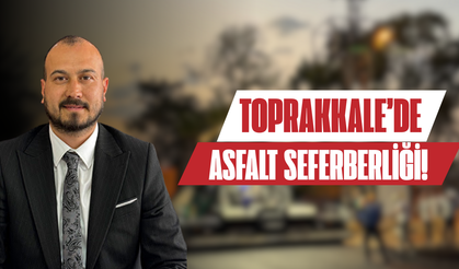 Toprakkale'de Asfalt Seferberliği Başladı: Başkan Uyutmaz Çalışmaları Yakından Takip Ediyor