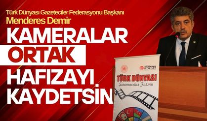 Menderes Demir'den gençlere dikkat çeken mesaj: Sahneye değil, hafızaya çekin!