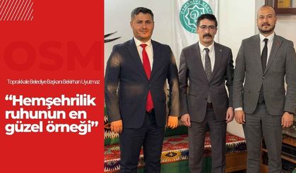 Başkan Uyutmaz’tan vakfa övgü: “Hemşehrilik ruhunun en güzel örneği”