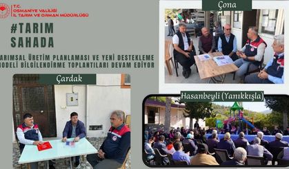 Osmaniye'de Tarımsal Geleceğin Yol Haritası Çiziliyor