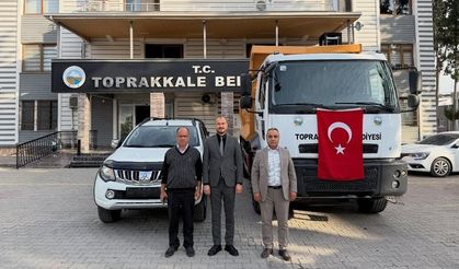 Toprakkale Belediyesi Araç Filosunu Güçlendirdi, Yeni Kamyon ve Hizmet Aracı Göreve Başladı