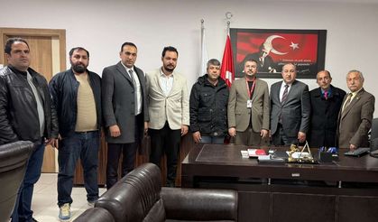 Osmaniye Gazeteciler Cemiyeti, Başhekim Deniz Çam’ı Makamında Ziyaret Etti