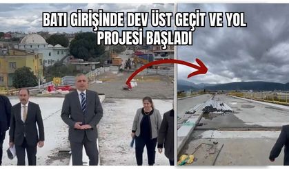 Osmaniye'nin Trafiğine Can Suyu: Batı Girişinde Dev Üst Geçit ve Yol Projesi Başladı