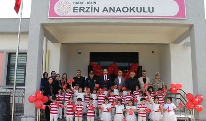 Erzin’de 23 Nisan Kutlamaları Ağaç Dikme Etkinliğiyle Başladı