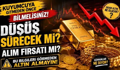 Düşüş Sürecek mi, Alım Fırsatı mı? Bu Bilgileri Görmeden Altın Almayın!