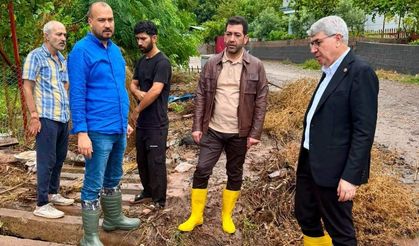 AK Parti Osmaniye Teşkilatı Afet Bölgesinde