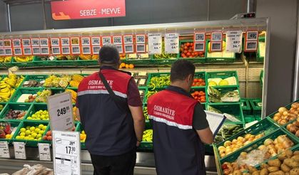 Osmaniye'de Gıda Fiyatlarına Sıkı Markaj