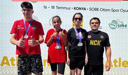 Osmaniyeli Özel Sporculardan Konya’da 4 Altın, 1 Gümüş, 1 Bronz!