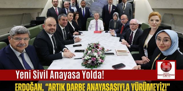 Erdoğan'dan Çifte Müjde! Hem Yeni Anayasa Geliyor Hem Terör Bitecek!