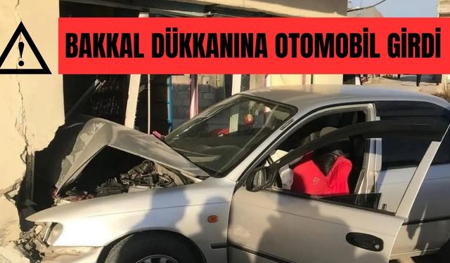 Bakkal Dükkanına Otomobil Girdi