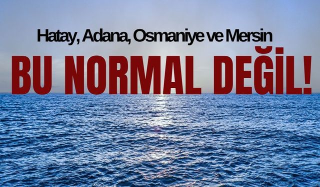 Akdeniz Isınıyor, Normalin Ötesinde Bir Tehdit Mi?