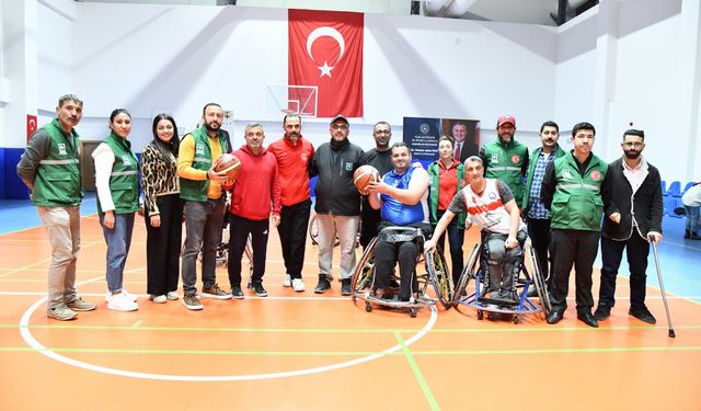 Osmaniye’de Dostluk ve Farkındalık Basketbol Maçı