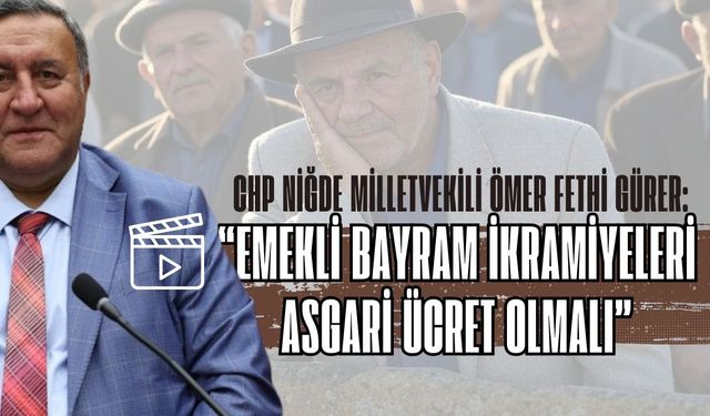 Emekli Bayram İkramiyeleri Asgari Ücret Olmalı!