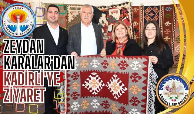 Zeydan Karalar, Kadirli Halkıyla Bir Araya Geldi