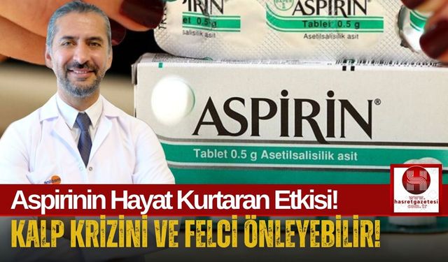 Aspirin Kalp Sağlığını Koruyor, Ama Riskleri de Var!