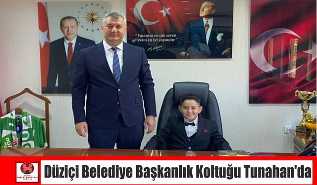 Düziçi Belediye Başkanlık Koltuğu Tunahan’da