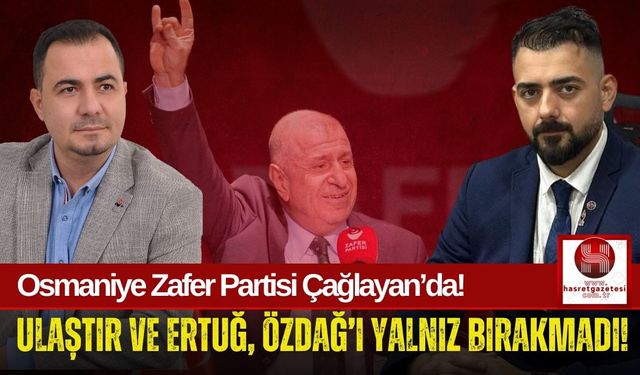 Ulaştır ve Ertuğ, Çağlayan Adliyesi'nde! " Özdağ Yalnız Değildir!"