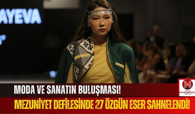 Tekstil ve Moda Tasarımı Öğrencilerinden Yaratıcı Defile!