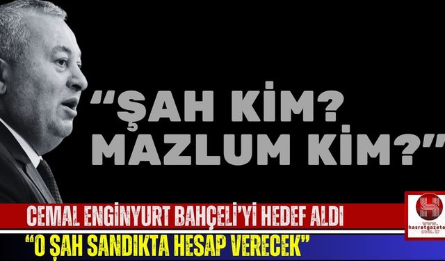 Enginyurt’tan, Bahçeli’ye Canlı Yayında Çok Sert Yanıt!