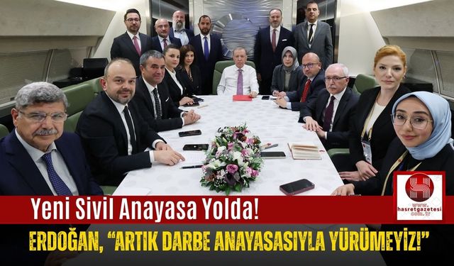 Erdoğan'dan Çifte Müjde! Hem Yeni Anayasa Geliyor Hem Terör Bitecek!