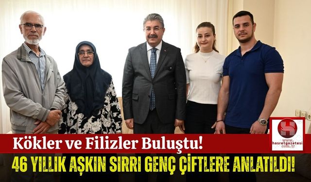 Vali Yılmaz’ın Desteğiyle Genç Çiftler Tecrübe ile Buluştu!