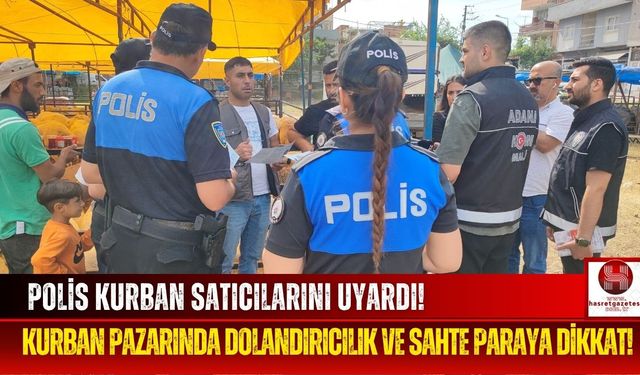 Polis, Kurban Satıcılarını Dolandırıcılıklara Karşı Uyardı!