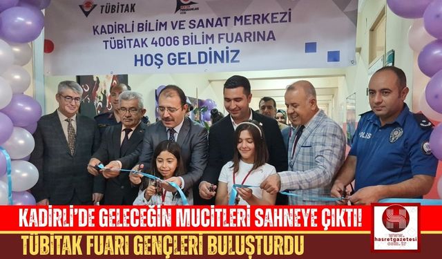 Kadirli BİLSEM’de 4006 TÜBİTAK Bilim Fuarı Açıldı