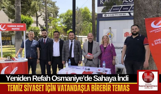 Osmaniye’de Yeniden Refah Standına Yoğun İlgi