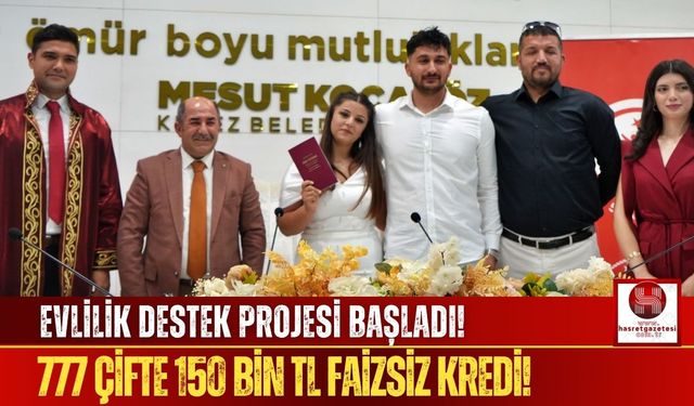 Nikahlar Kıyıldı, 150 Bin TL Kredi Hesaplara Aktarıldı!