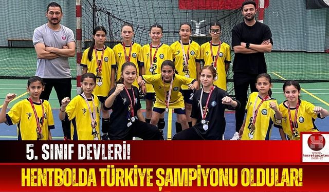 Hentbolun Minik Sultanları Rakibine Geçit Vermedi!