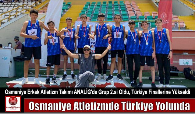 Osmaniye Atletizmde Türkiye Yolunda