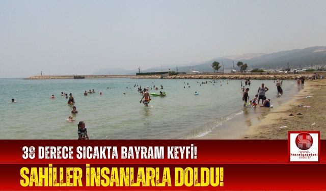 Bayramın Son Günü Sahil Tatilcileri Ağırladı!