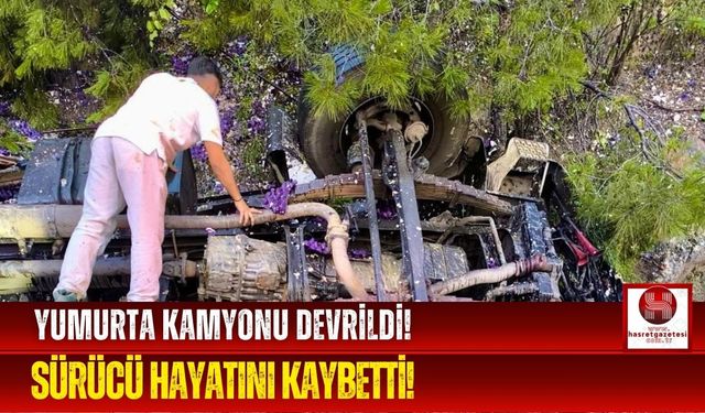 60 Yaşındaki Sürücü, Kamyonun Altında Can Verdi!