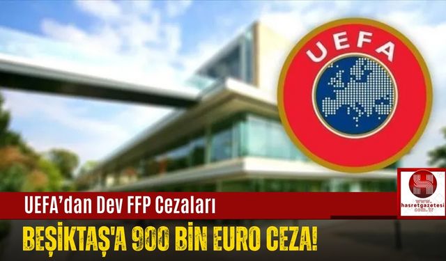 UEFA’dan Dev FFP Cezaları, Beşiktaş'a 900 Bin Euro Ceza