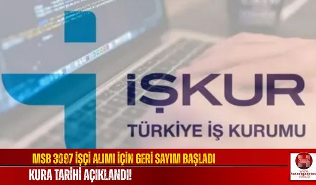 Osmaniye'de İŞKUR'dan haber bekleyenler; İşçi Alımı İçin Geri Sayım Başladı!