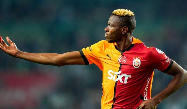 Osimhen'den Napoli'ye Galatasaray Resti!