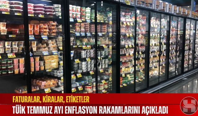 Faturalar, Kiralar, Etiketler, TÜİK Temmuz Ayı Enflasyon Rakamlarını Açıkladı
