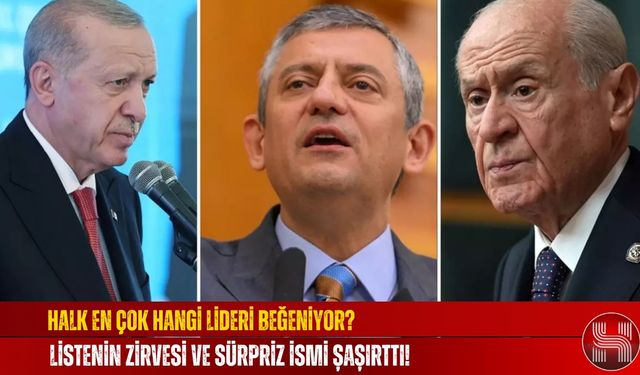 Halk En Çok Hangi Lideri Beğeniyor? Listenin Zirvesi ve Sürpriz İsmi Şaşırttı!