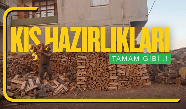 Kadirli'de Kışın Adı Endişe: Odun Yığınları Büyüyor, Cüzdanlar Küçülüyor