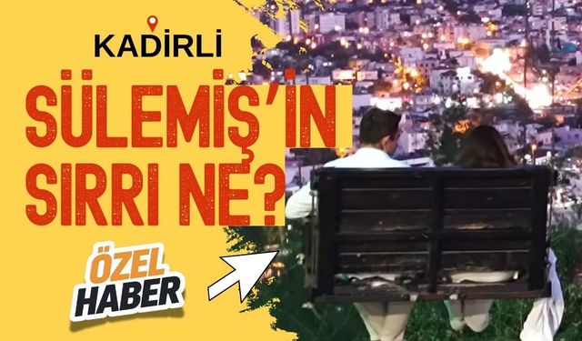 Sosyal medyada gündem oldu: Kadirli’deki dev salıncağın sırrı ne?
